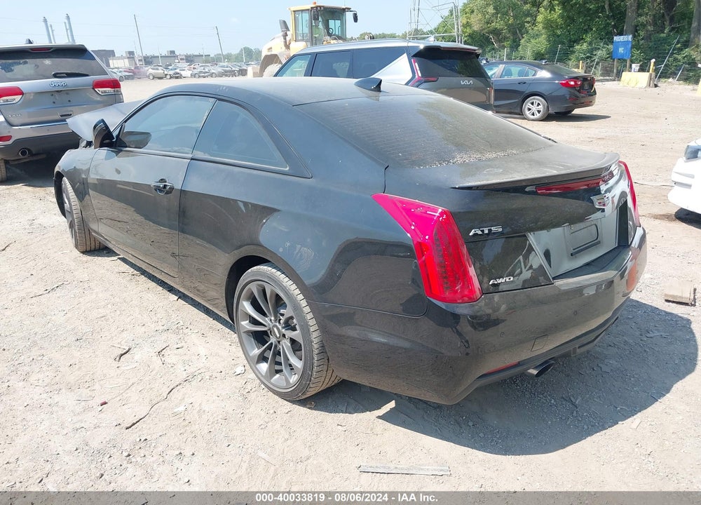 2017 CADILLAC ATS LUXURY AWD VIN: 1G6AH1RXXH0197874