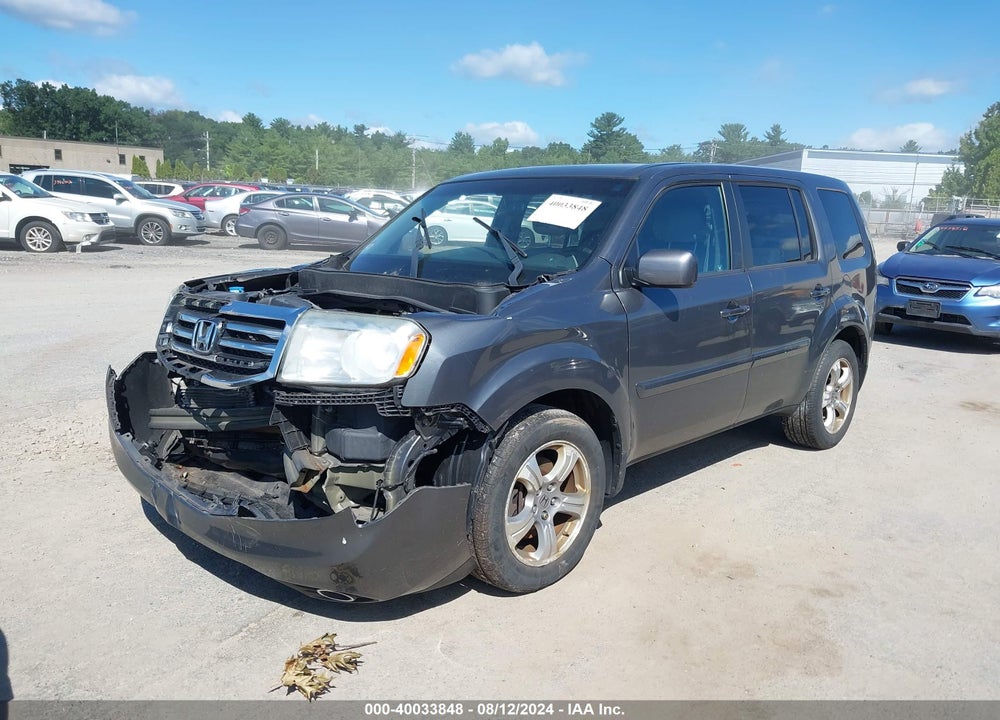 2012 HONDA PILOT EX-L VIN: 5FNYF4H54CB083978