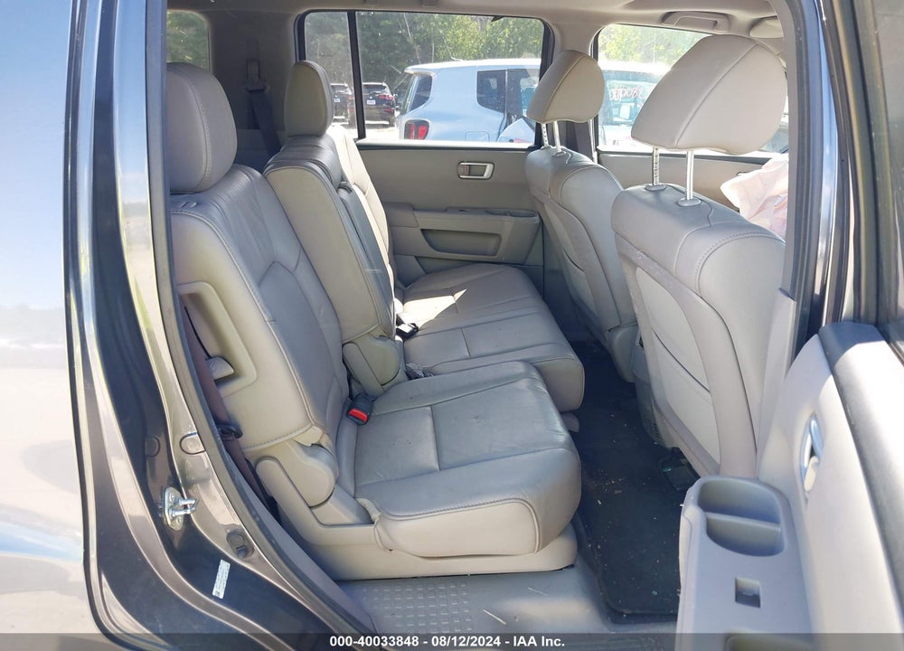 2012 HONDA PILOT EX-L VIN: 5FNYF4H54CB083978