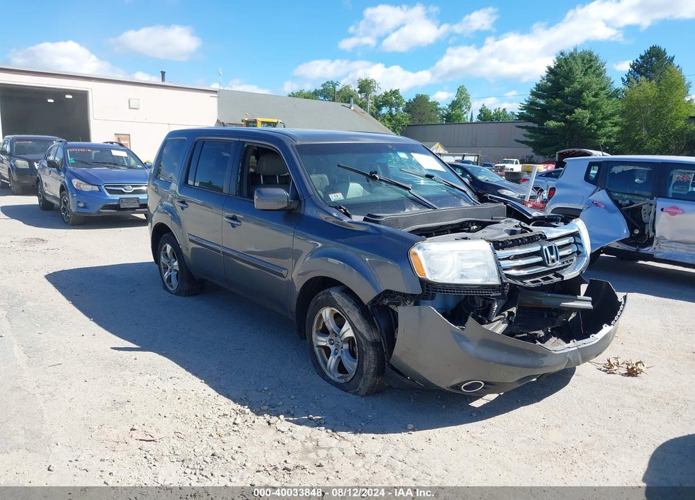 2012 HONDA PILOT EX-L VIN: 5FNYF4H54CB083978