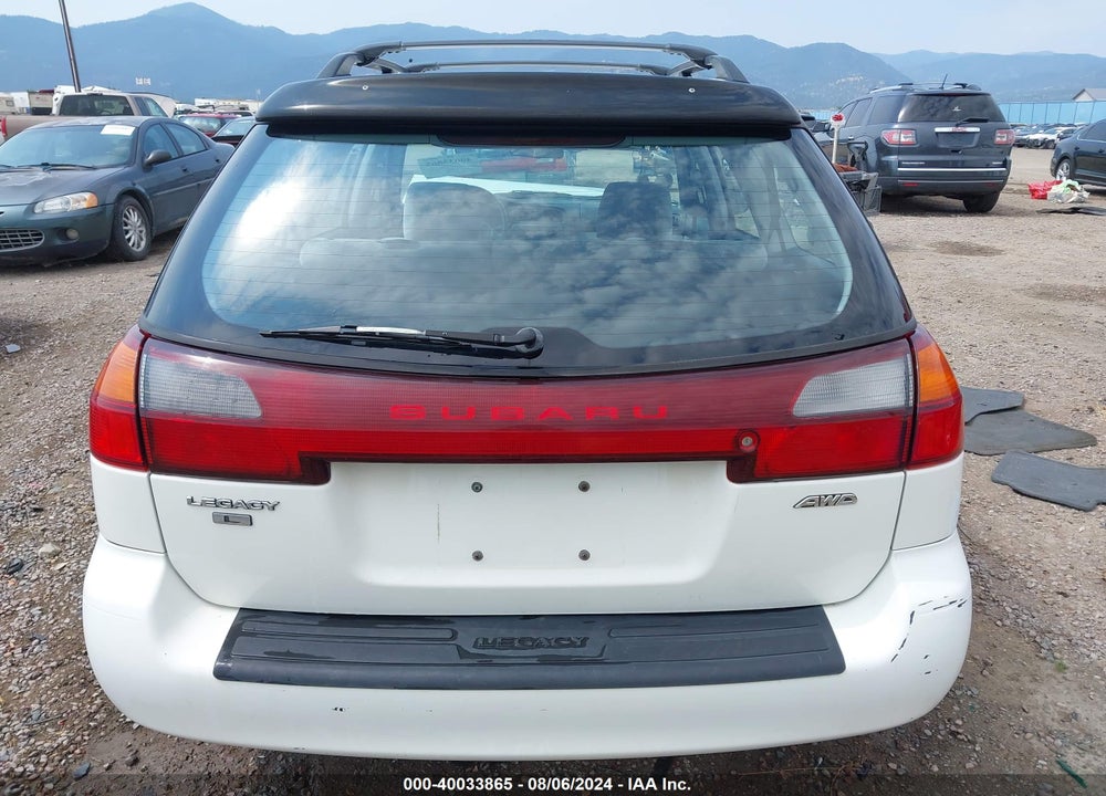 2001 SUBARU LEGACY L VIN: 4S3BH635816303599