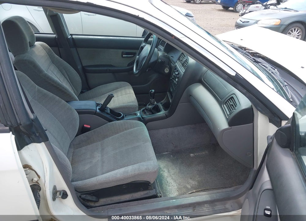 2001 SUBARU LEGACY L VIN: 4S3BH635816303599
