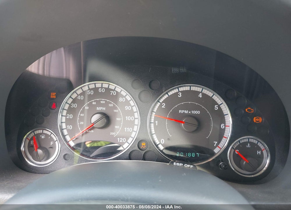 2007 JEEP LIBERTY LIMITED EDITION VIN: 1J8GL58K57W575963