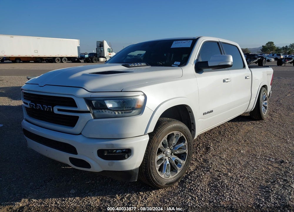 2021 RAM 1500 LAIE  4X4 5'7 BOX VIN: 1C6SRFJT8MN821678