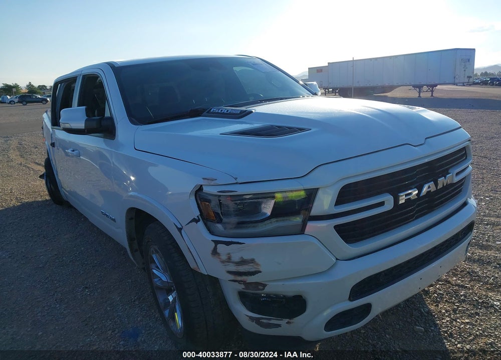 2021 RAM 1500 LAIE  4X4 5'7 BOX VIN: 1C6SRFJT8MN821678