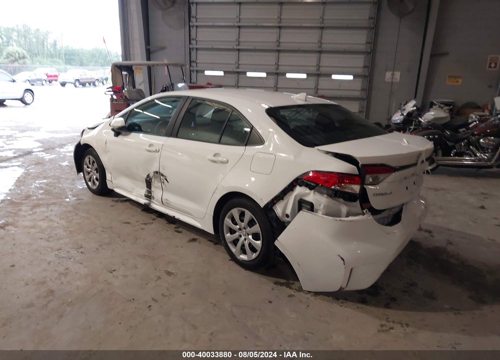 2023 TOYOTA COROLLA LE VIN: 5YFB4MDE1PP002382