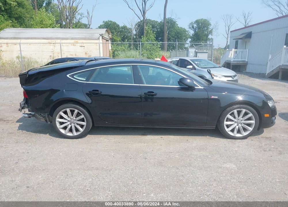 2012 AUDI A7 PREMIUM VIN: WAUYGAFC1CN058998