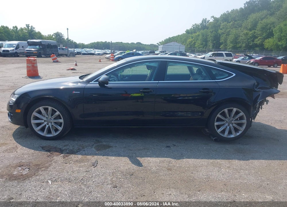2012 AUDI A7 PREMIUM VIN: WAUYGAFC1CN058998