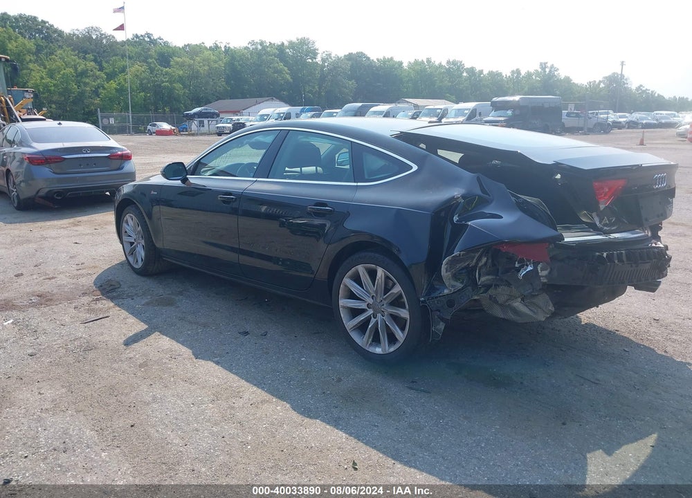 2012 AUDI A7 PREMIUM VIN: WAUYGAFC1CN058998