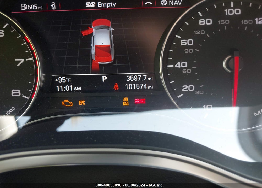 2012 AUDI A7 PREMIUM VIN: WAUYGAFC1CN058998