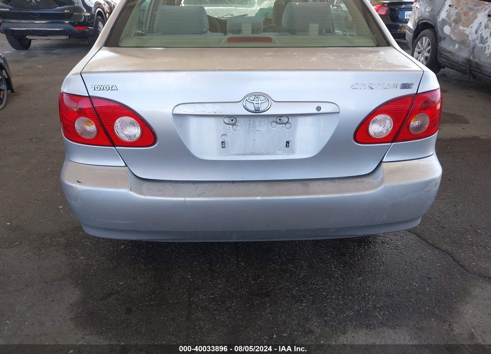2007 TOYOTA COROLLA CE VIN: JTDBR32E370124069