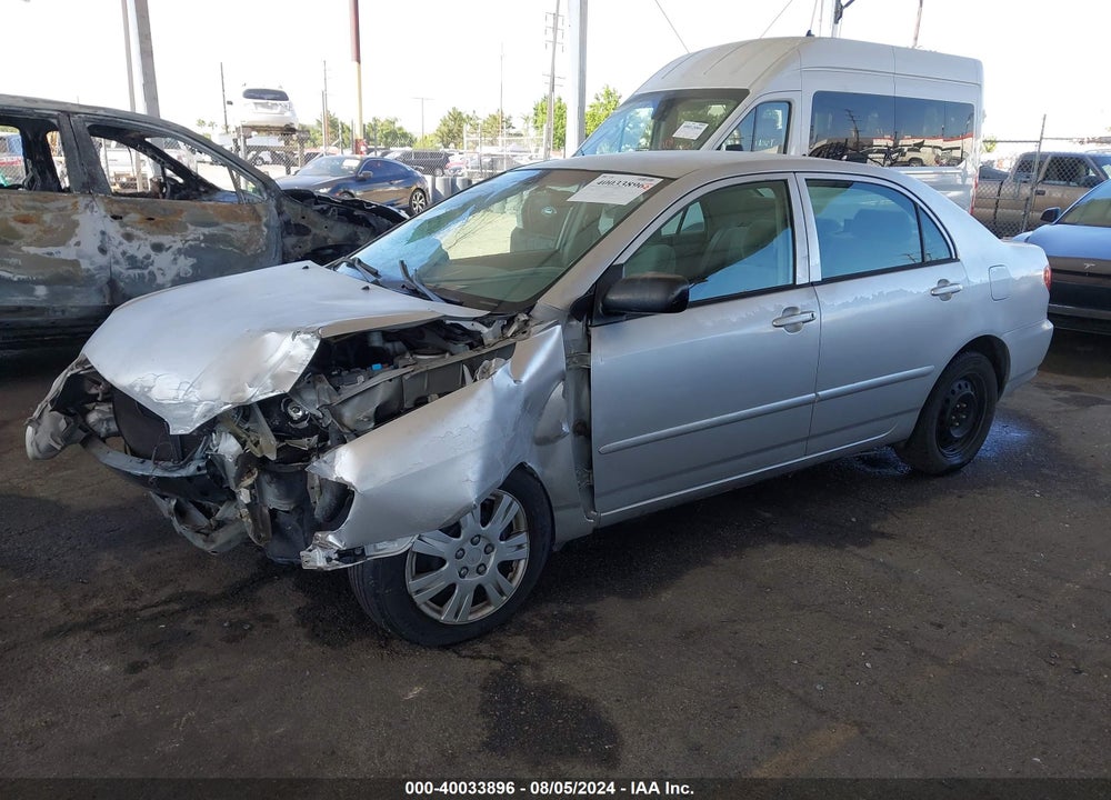2007 TOYOTA COROLLA CE VIN: JTDBR32E370124069