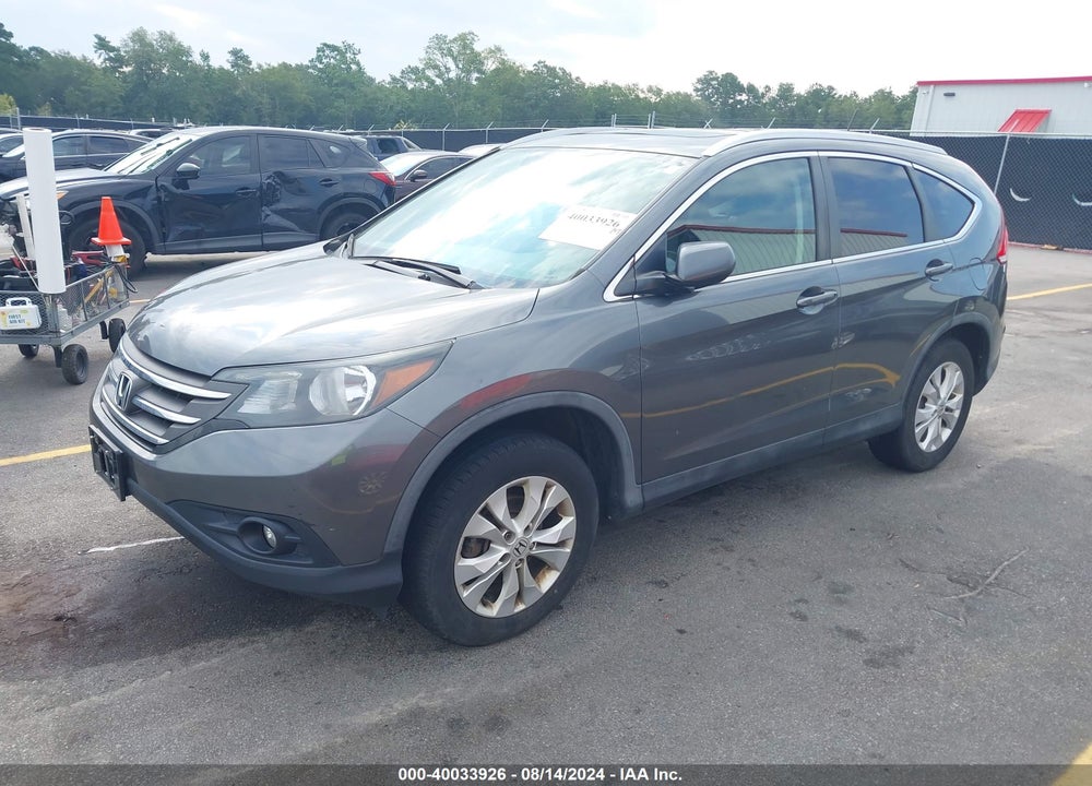 2014 HONDA CR-V EX-L VIN: 5J6RM4H7XEL037643
