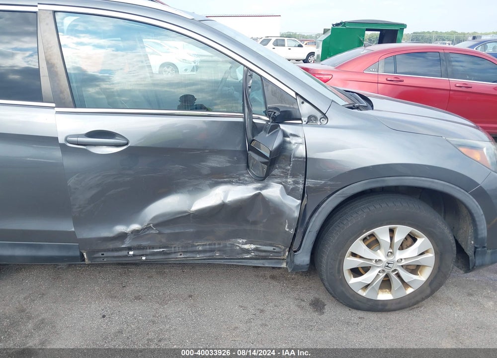 2014 HONDA CR-V EX-L VIN: 5J6RM4H7XEL037643