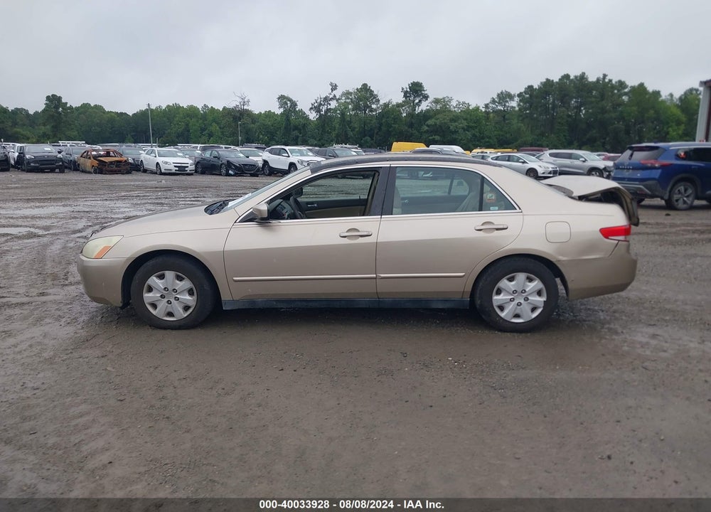 2003 HONDA ACCORD VIN: 1HGCM56443A139315