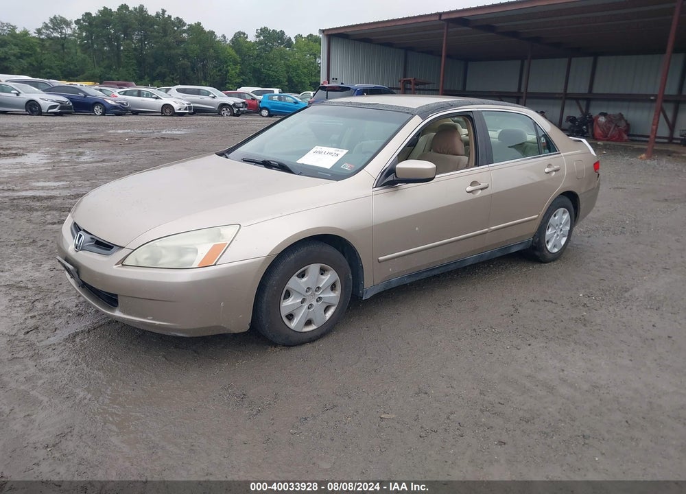 2003 HONDA ACCORD VIN: 1HGCM56443A139315