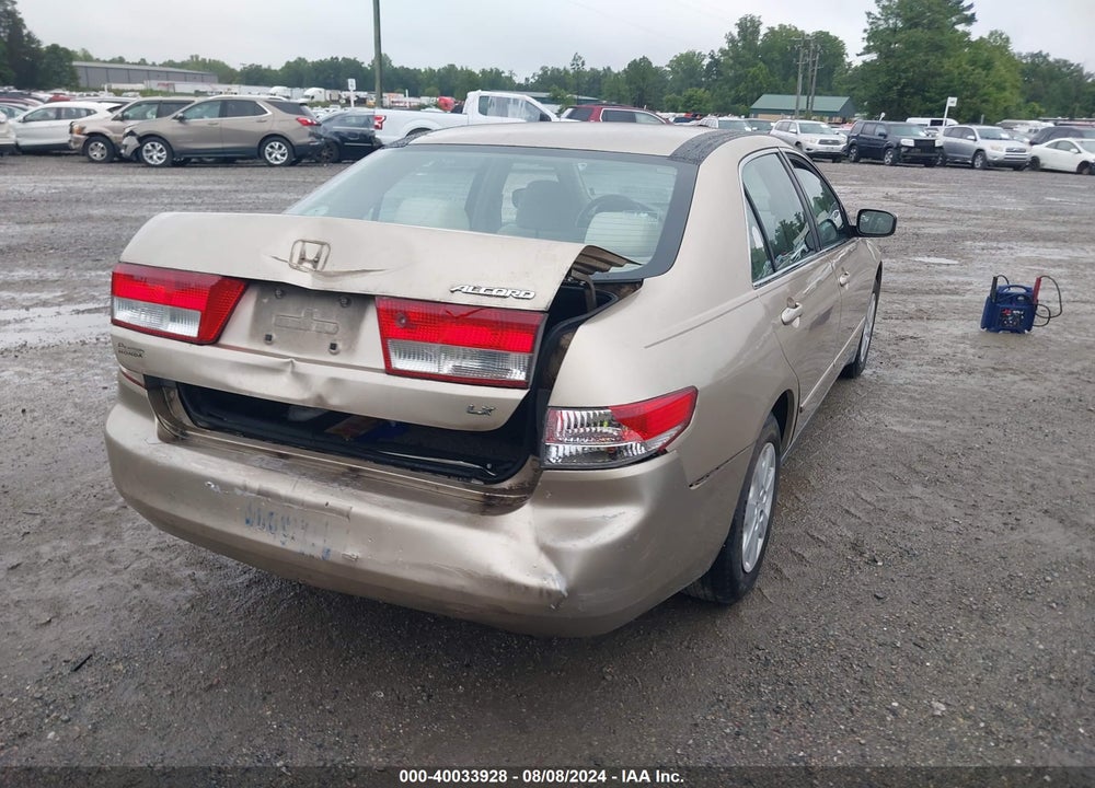 2003 HONDA ACCORD VIN: 1HGCM56443A139315