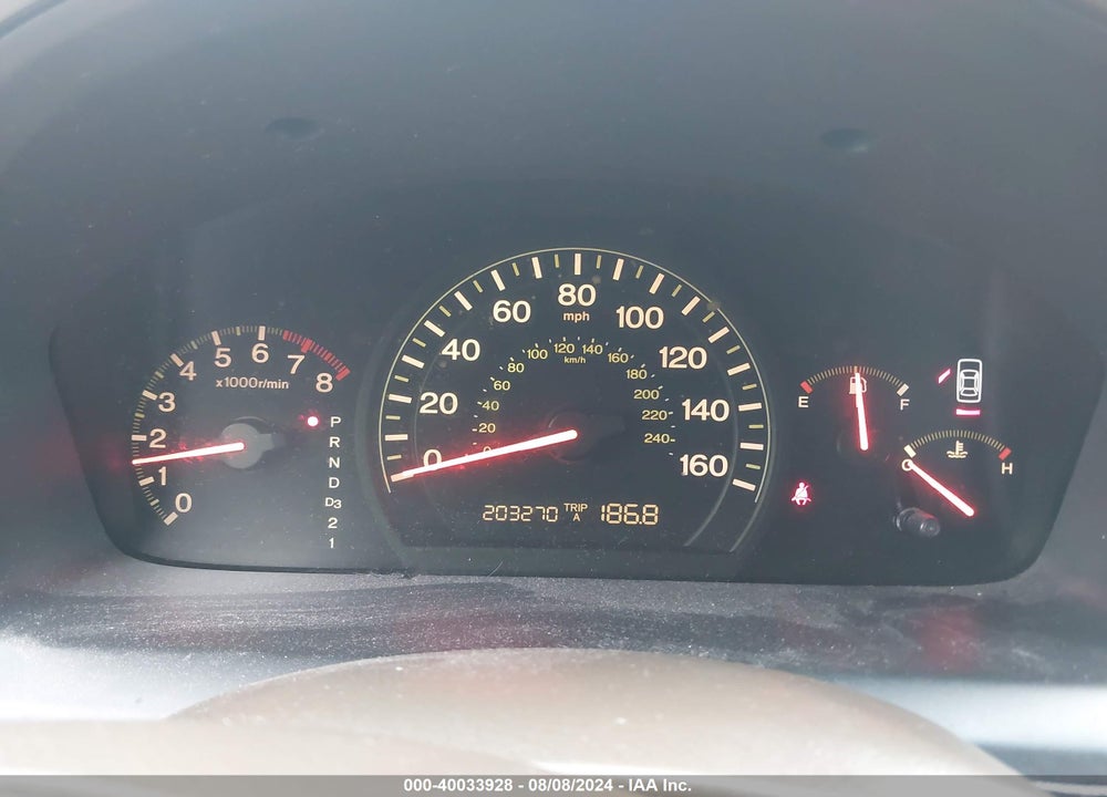 2003 HONDA ACCORD VIN: 1HGCM56443A139315