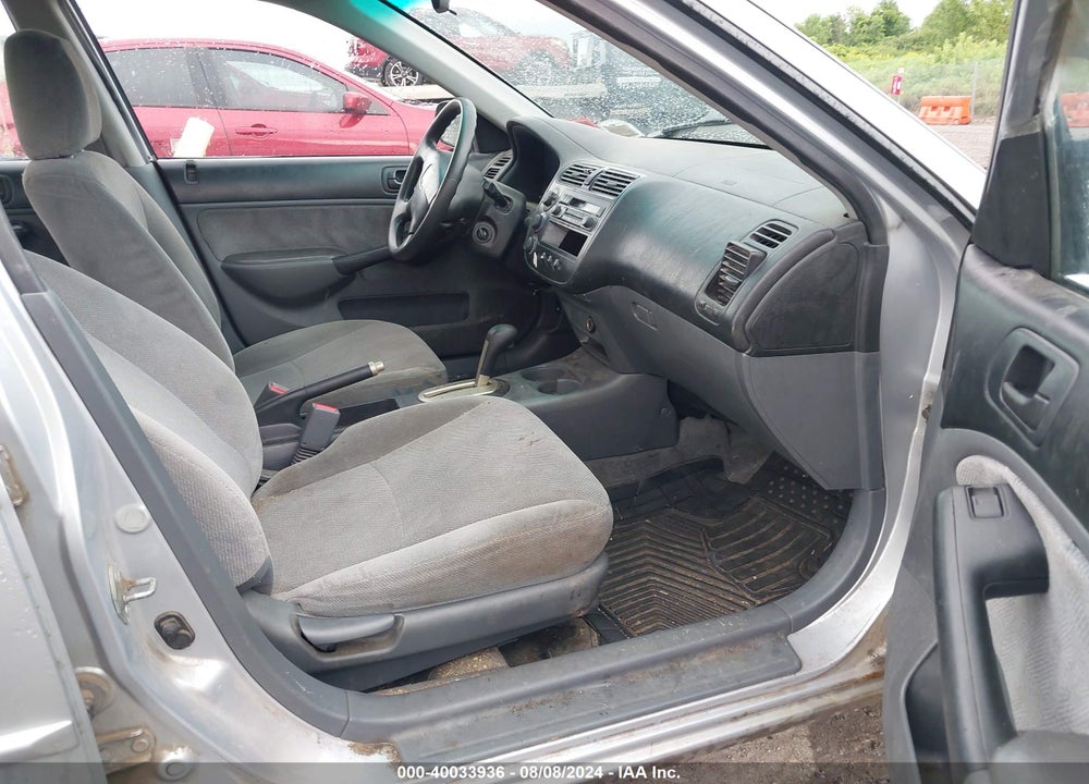 2001 HONDA CIVIC LX VIN: 2HGES16541H584510