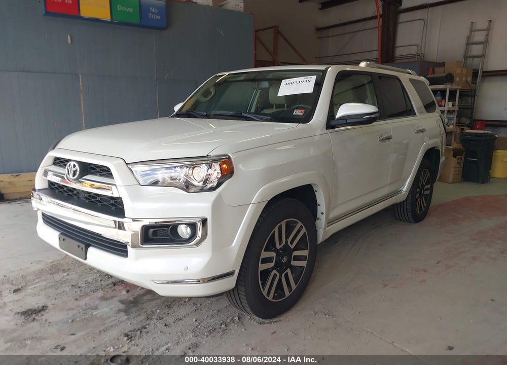 2016 TOYOTA 4RUNNER LIMITED VIN: JTEBU5JR2G5329136