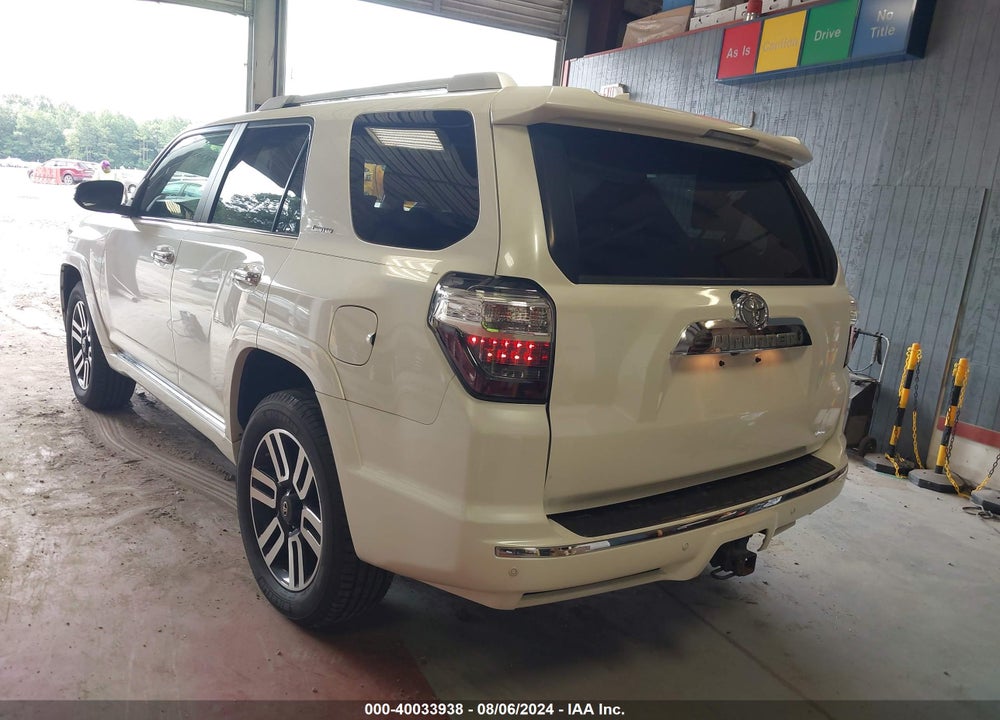 2016 TOYOTA 4RUNNER LIMITED VIN: JTEBU5JR2G5329136