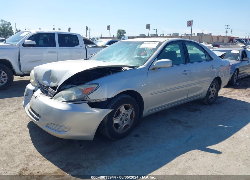 2003 TOYOTA CAMRY LE VIN: 4T1BE32K33U756750