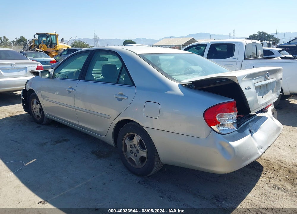 2003 TOYOTA CAMRY LE VIN: 4T1BE32K33U756750