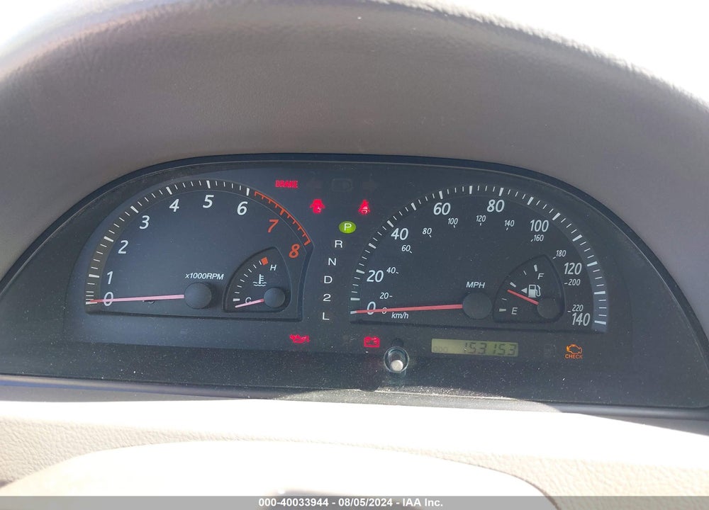 2003 TOYOTA CAMRY LE VIN: 4T1BE32K33U756750