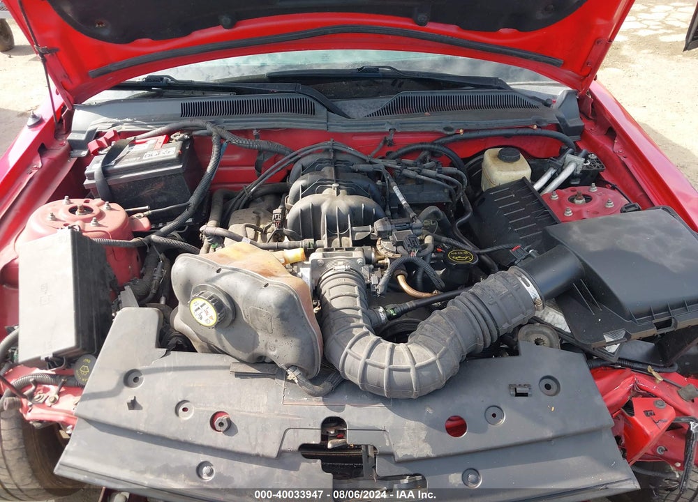 2008 FORD MUSTANG V6 DELUXE/V6 PREMIUM VIN: 1ZVHT84N385153756