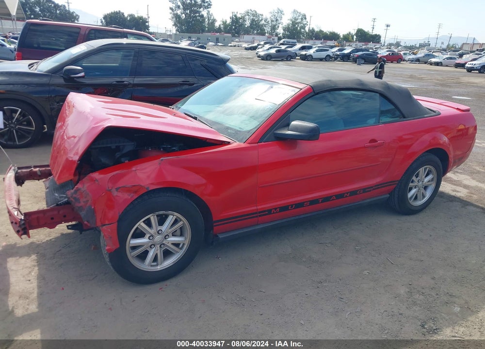 2008 FORD MUSTANG V6 DELUXE/V6 PREMIUM VIN: 1ZVHT84N385153756