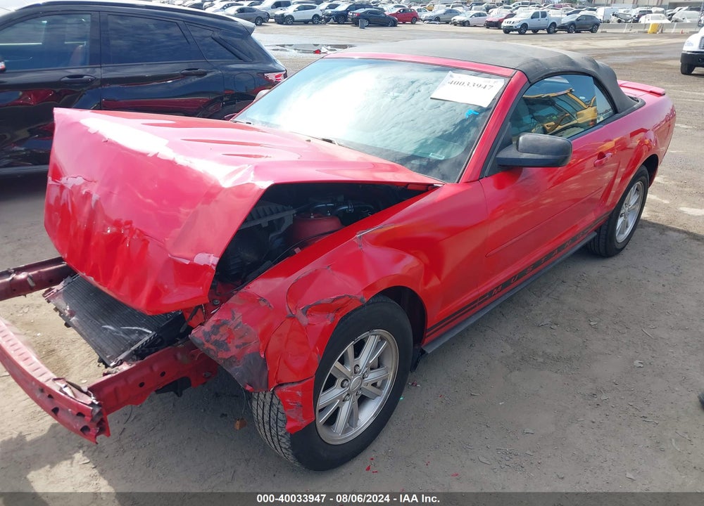 2008 FORD MUSTANG V6 DELUXE/V6 PREMIUM VIN: 1ZVHT84N385153756