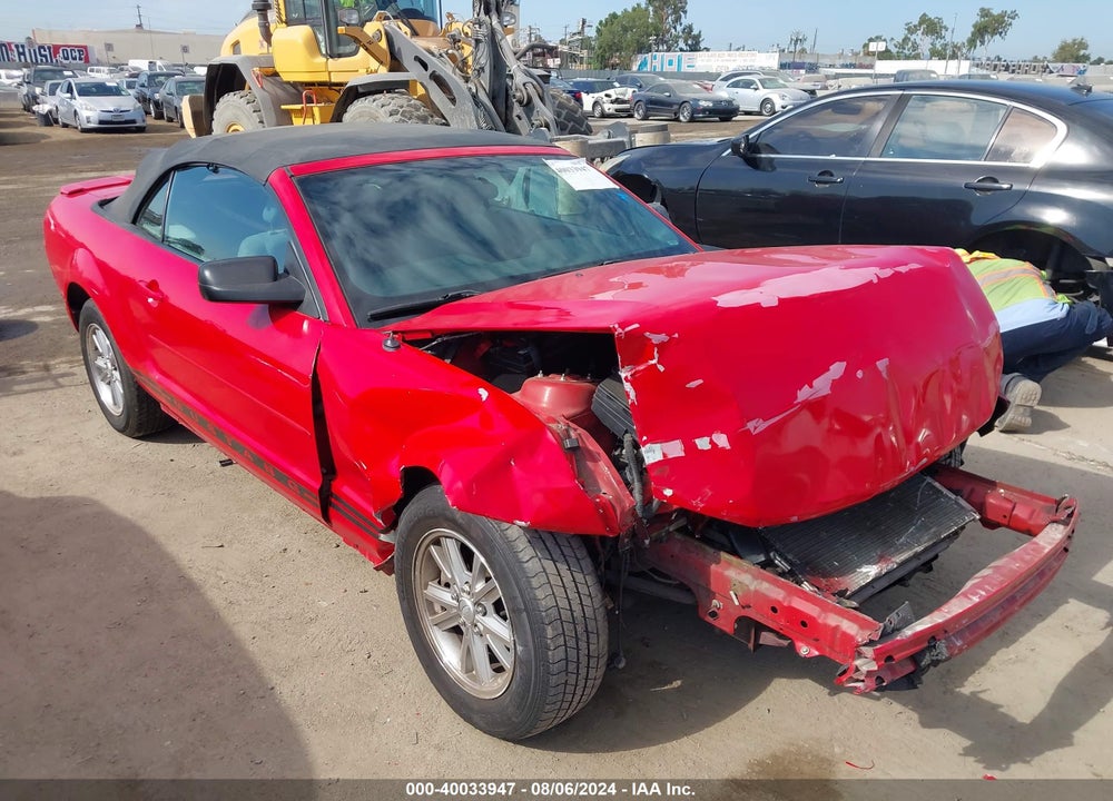 2008 FORD MUSTANG V6 DELUXE/V6 PREMIUM VIN: 1ZVHT84N385153756