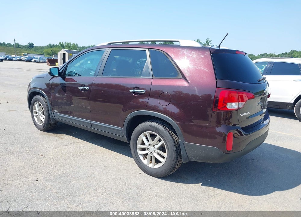 2015 KIA SORENTO VIN: 5XYKTDA6XFG652864