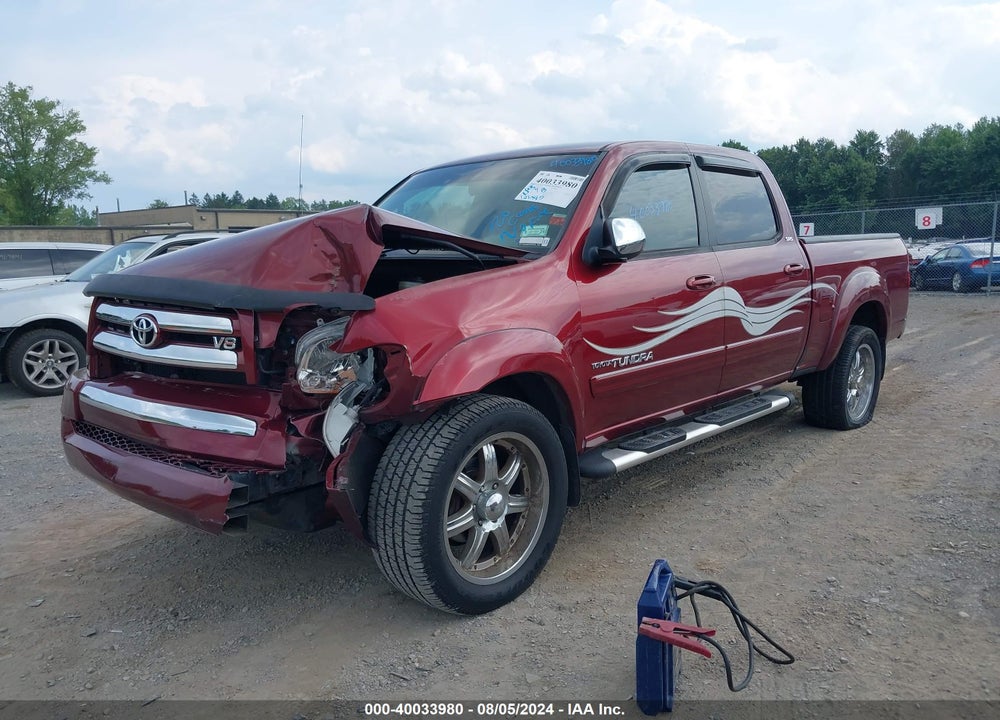 2005 TOYOTA TUNDRA SR5 V8 VIN: 5TBET34135S468237