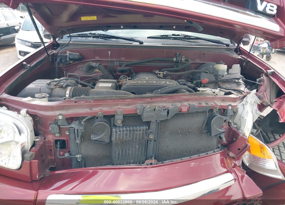 2005 TOYOTA TUNDRA SR5 V8 VIN: 5TBET34135S468237
