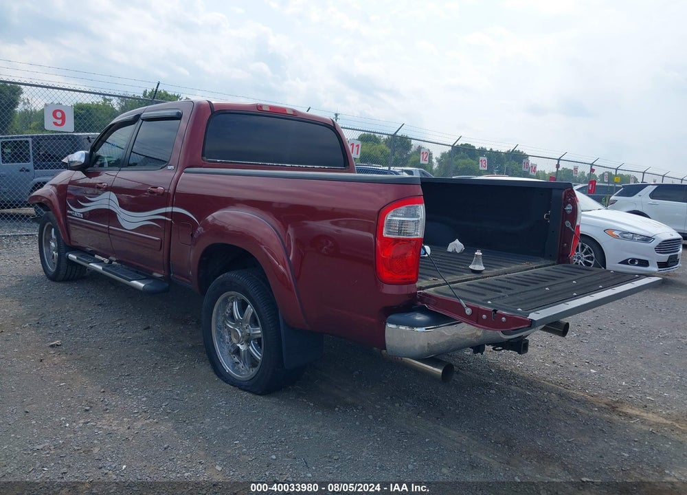 2005 TOYOTA TUNDRA SR5 V8 VIN: 5TBET34135S468237