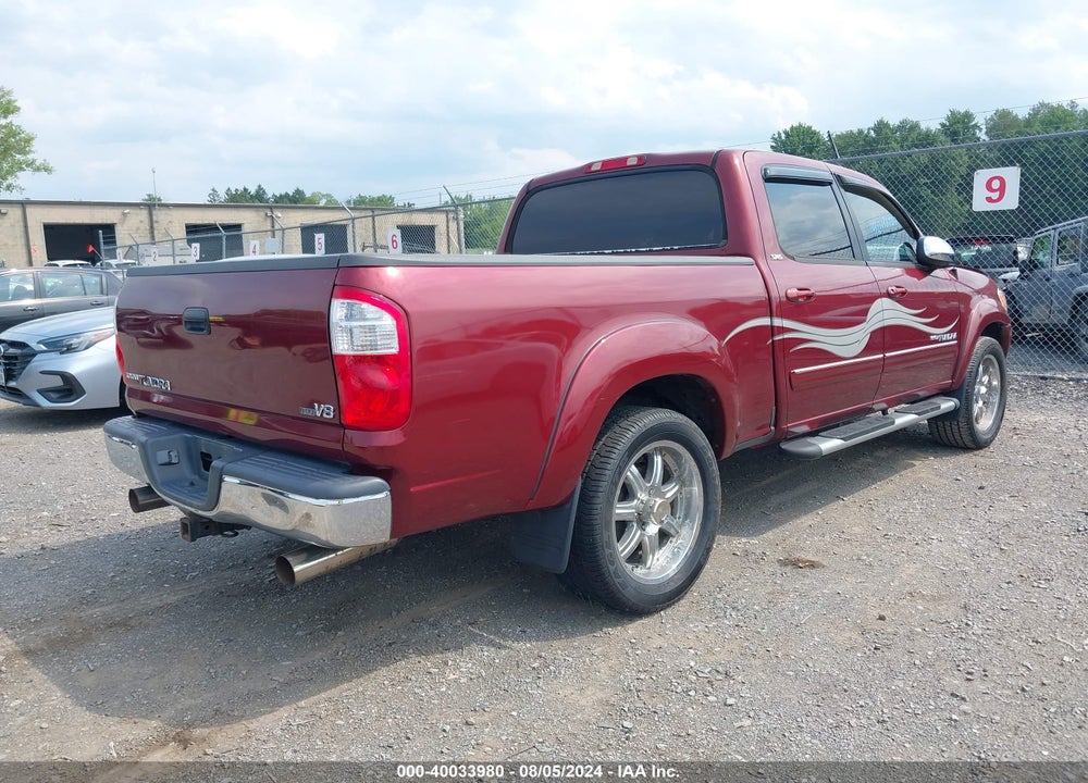 2005 TOYOTA TUNDRA SR5 V8 VIN: 5TBET34135S468237
