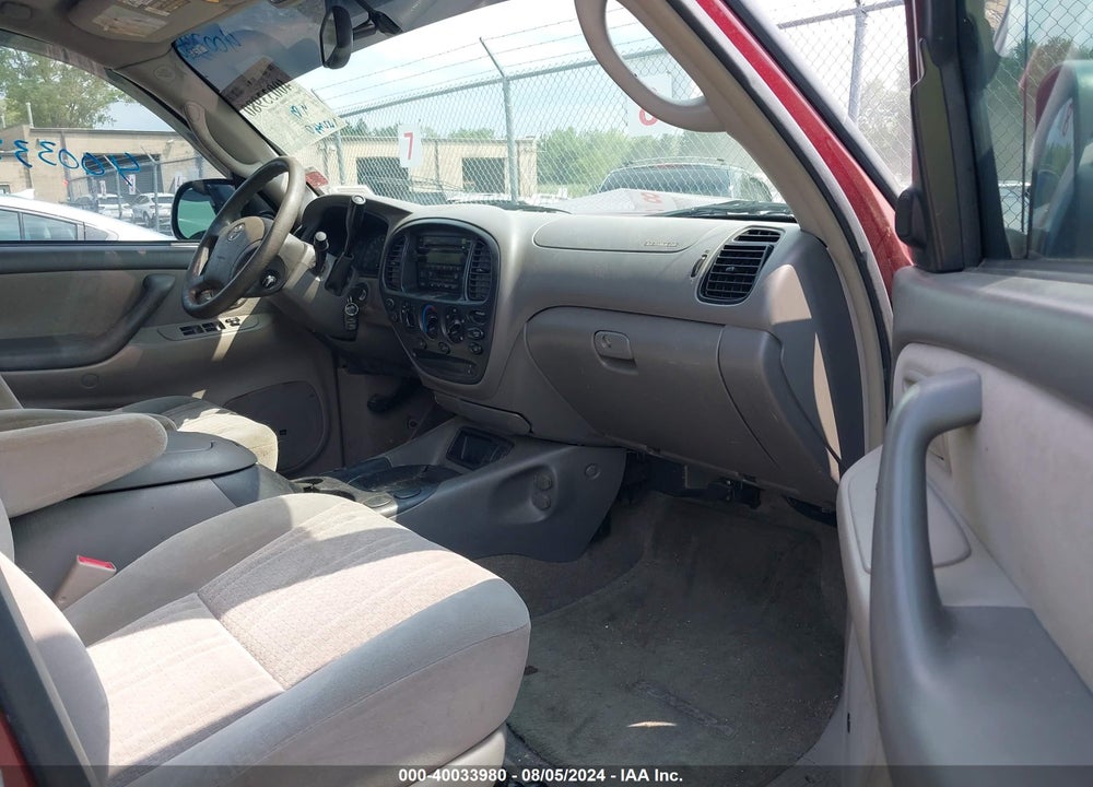 2005 TOYOTA TUNDRA SR5 V8 VIN: 5TBET34135S468237