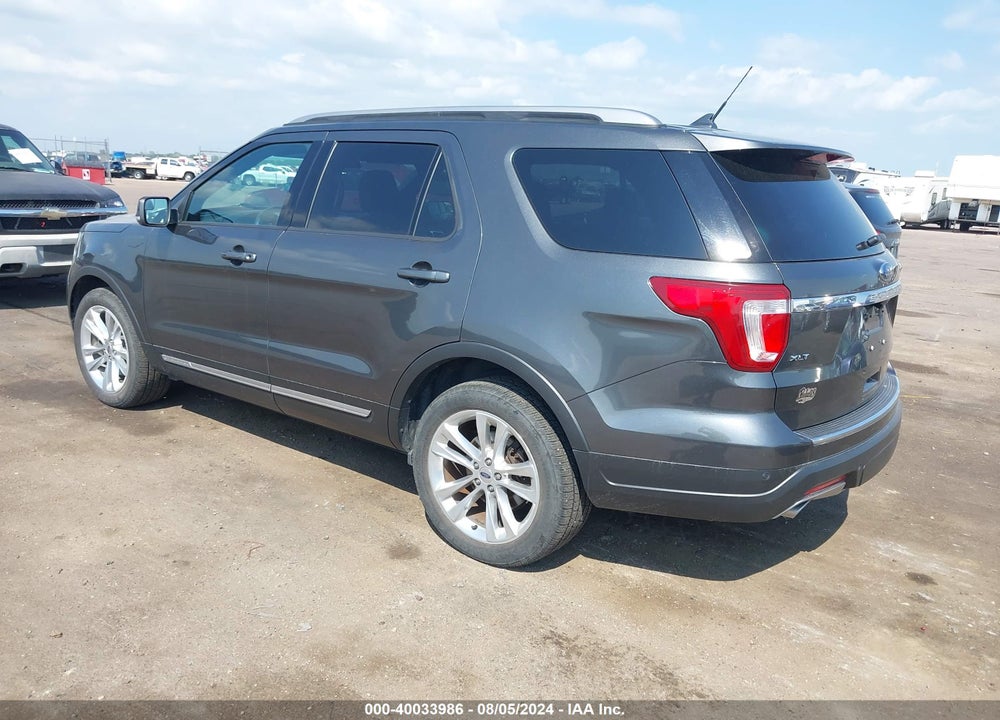 2018 FORD EXPLORER XLT VIN: 1FM5K8D84JGA18326