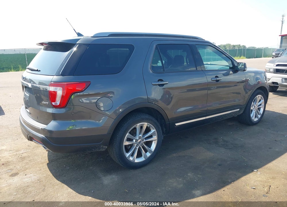 2018 FORD EXPLORER XLT VIN: 1FM5K8D84JGA18326