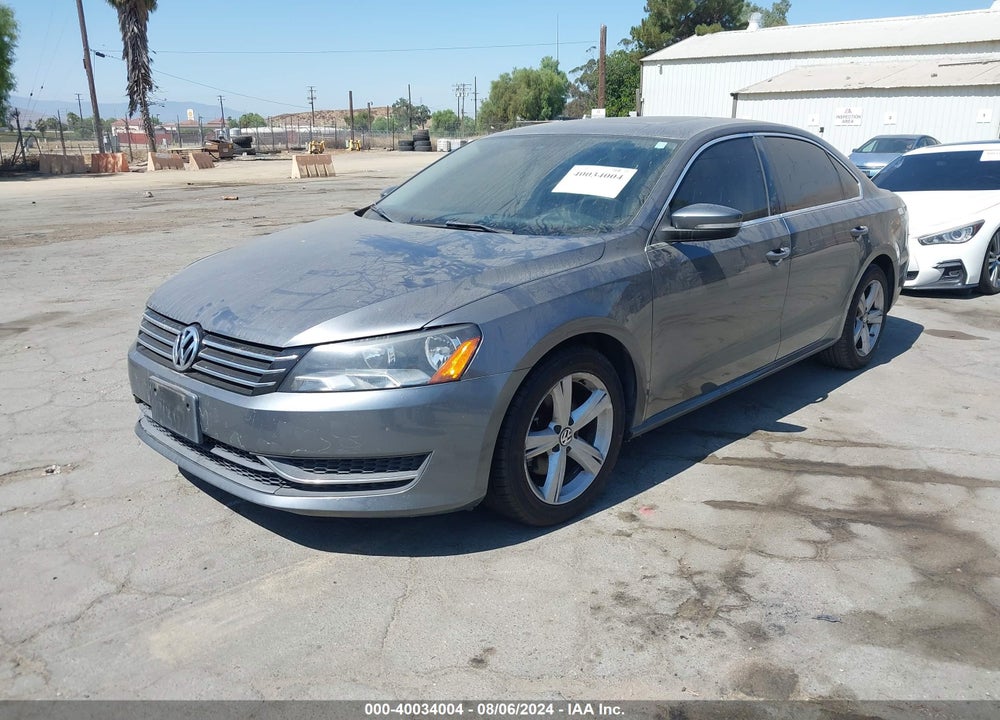 2013 VOLKSWAGEN PASSAT 2.5L SE VIN: 1VWBP7A38DC050071