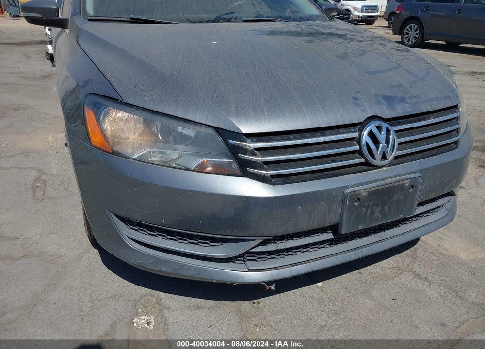 2013 VOLKSWAGEN PASSAT 2.5L SE VIN: 1VWBP7A38DC050071