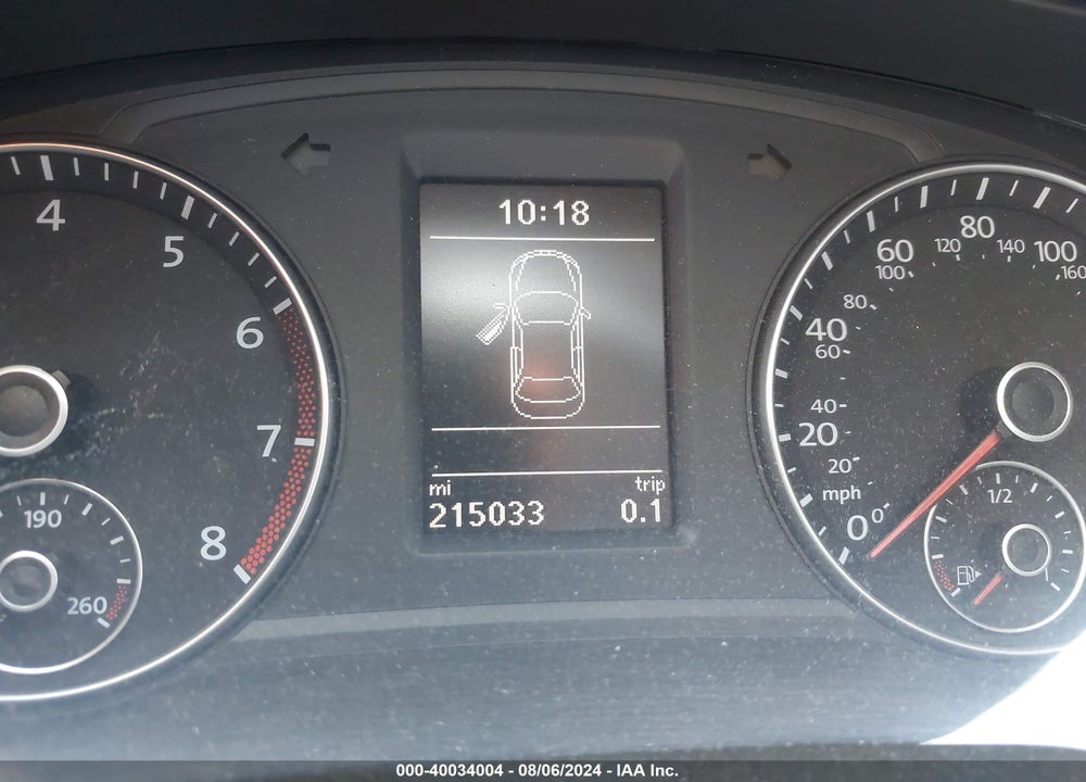 2013 VOLKSWAGEN PASSAT 2.5L SE VIN: 1VWBP7A38DC050071