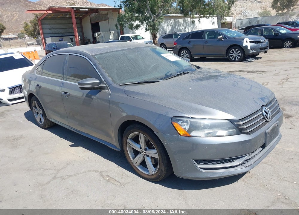 2013 VOLKSWAGEN PASSAT 2.5L SE VIN: 1VWBP7A38DC050071