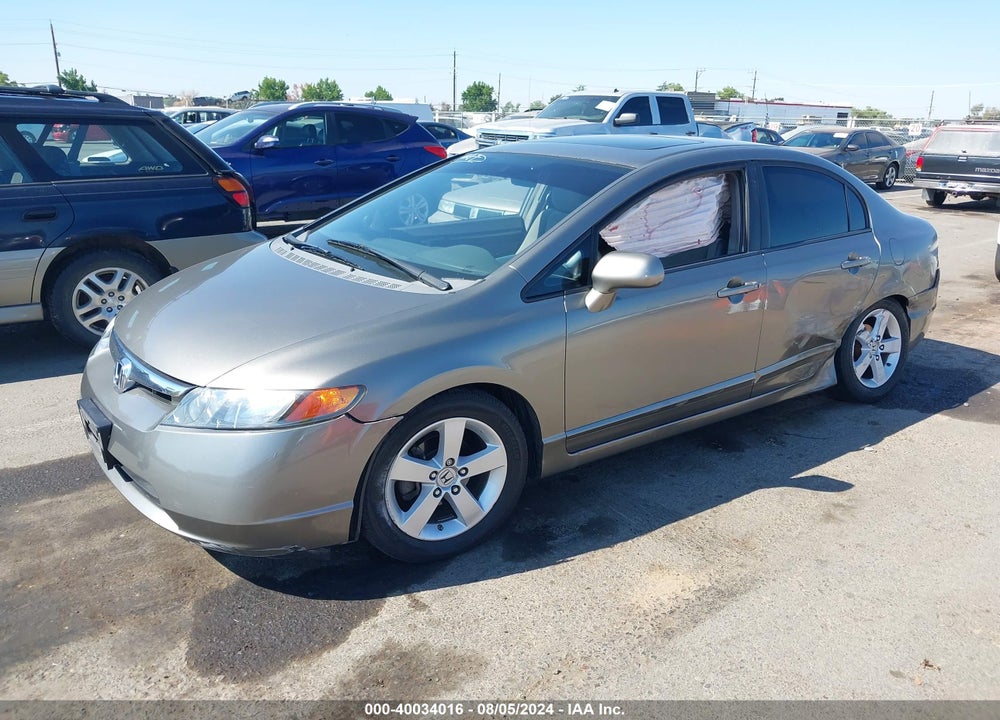 2008 HONDA CIVIC EX VIN: 1HGFA168X8L077531