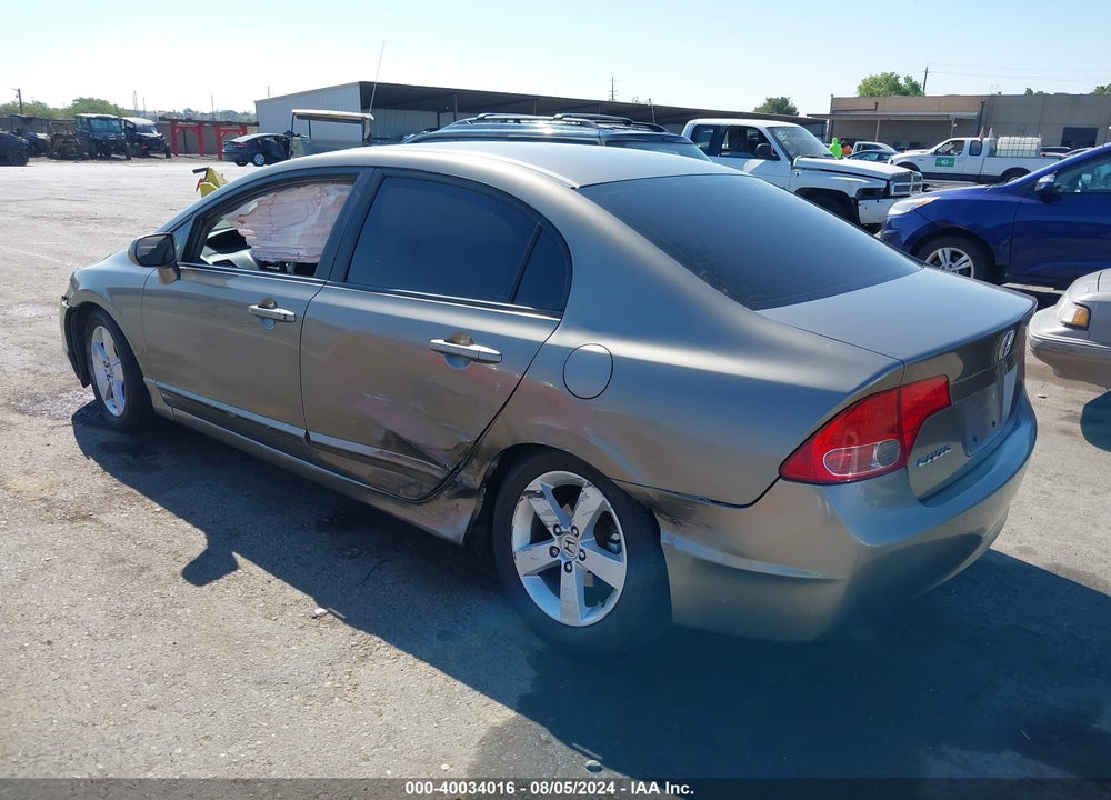 2008 HONDA CIVIC EX VIN: 1HGFA168X8L077531