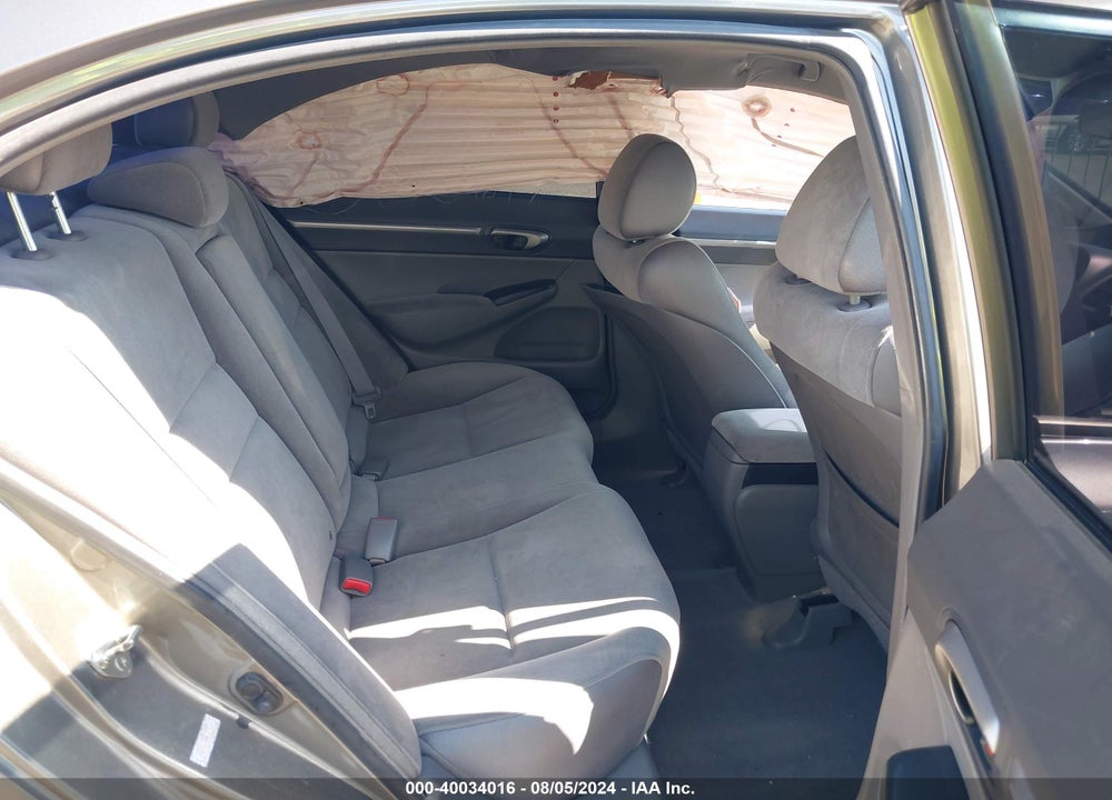 2008 HONDA CIVIC EX VIN: 1HGFA168X8L077531