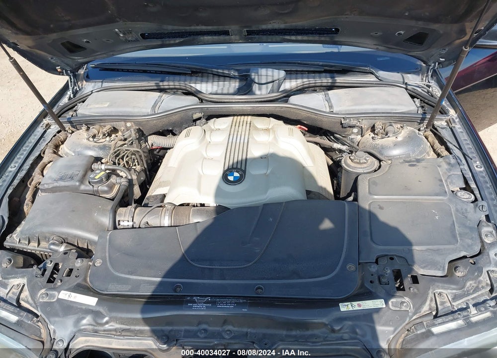 2002 BMW 745LI VIN: WBAGN63482DR03278