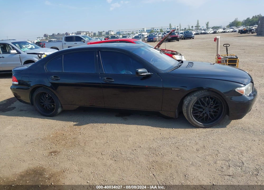 2002 BMW 745LI VIN: WBAGN63482DR03278
