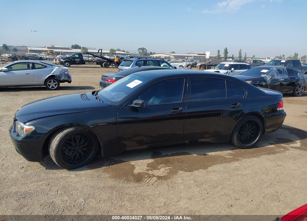 2002 BMW 745LI VIN: WBAGN63482DR03278